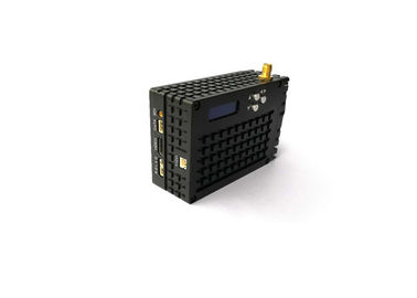 H.264 Mini COFDM เครื่องส่งสัญญาณ / เครื่องส่งสัญญาณวิดีโอไร้สายระยะไกล 1 วัตต์