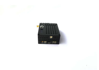 CVBS / HDMI / SDI COFDM เครื่องส่งสัญญาณวิดีโอไร้สายดิจิตอล H.264 26dBm ~ 30dBm