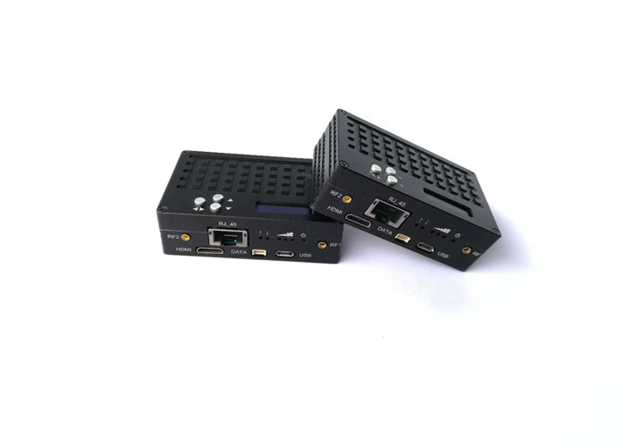 Ethernet Radio IP Link ข้อมูล UAV COFDM การรับส่งข้อมูลการเข้ารหัส 128 Bit AES Encryption