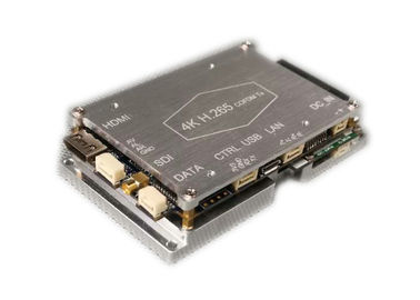 เครื่องส่งสัญญาณ COFDM ขนาดเล็กระยะไกล HEVC H.265 4K เครื่องส่งสัญญาณวิดีโอออกอากาศ