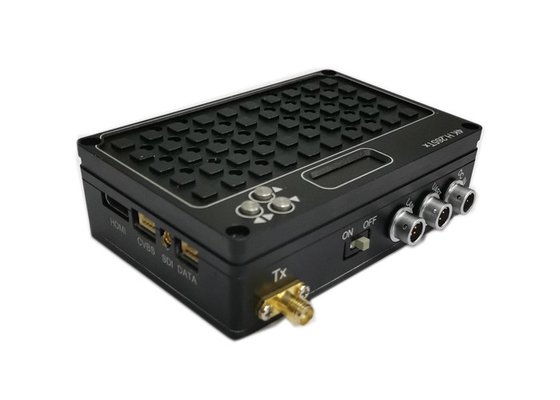 เครื่องส่งสัญญาณวิดีโอไร้สาย COFDM 1080P ความละเอียดสูงเต็มรูปแบบ 1500MHz